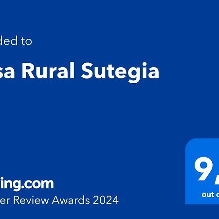 Casa Rural Sutegia Ziga Exteriör bild