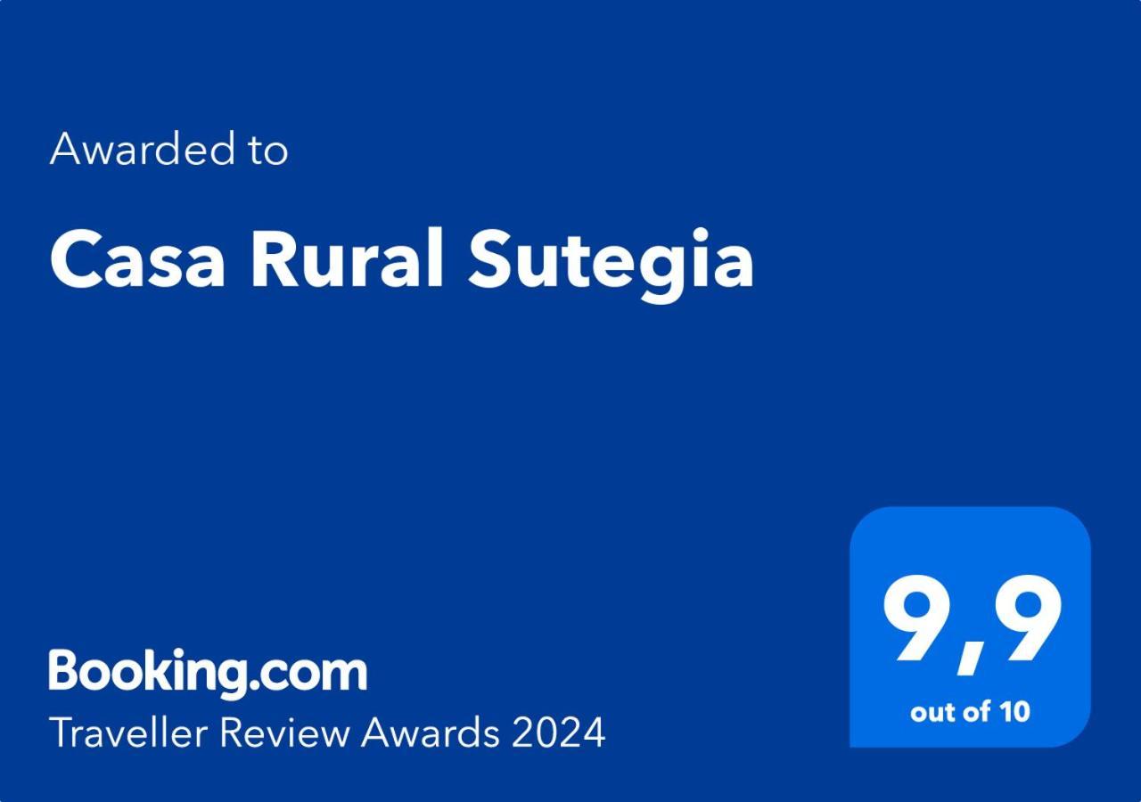 Casa Rural Sutegia Ziga Exteriör bild